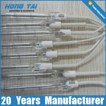 Hongtai Straight Tubular Heater Halogen Quartz Tube Infrared Heater